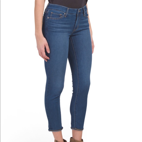 Levi’s 711 Skinny Ankle Mid Rise Jeans - Picture 2 of 2